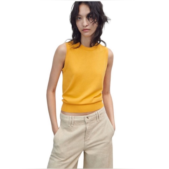 Zara 🧡🧡🧡 Basic Knit Top - Size Small - NWT - Picture 5 of 7